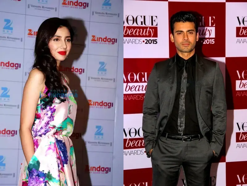 Mahira Khan and Fawad Khan, the stars of the Pakistani drama Humsafar